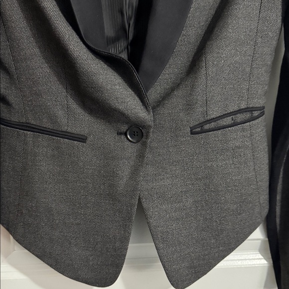 48. BCBGMaxazaria Black Blazer - Picture 3 of 5